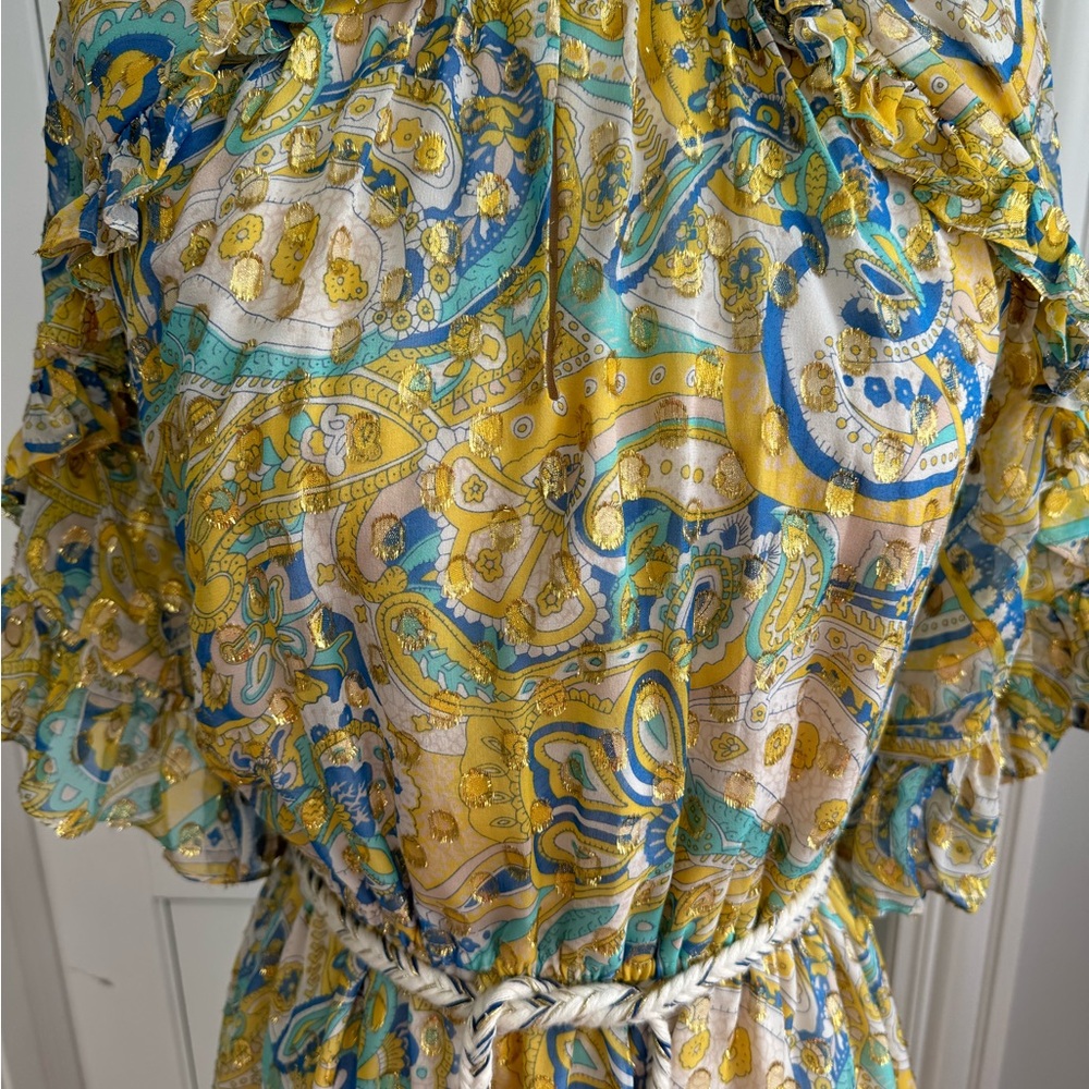 Shoshanna Giada Dress Sunrise size 6 - Picture 11 of 15